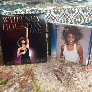 WHITNEY HOUSTON AUDIO CD’S